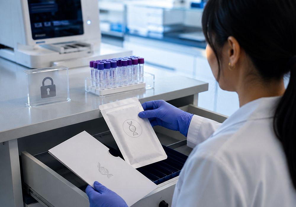 Genetic testing materials handled privately in South Lake Tahoe CA